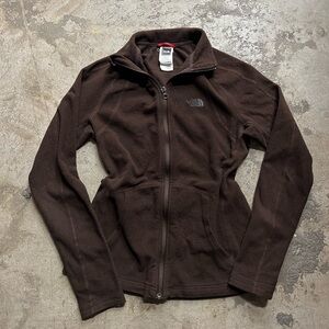 The North Face Women’s XS brown fleece Full Zip jacket
